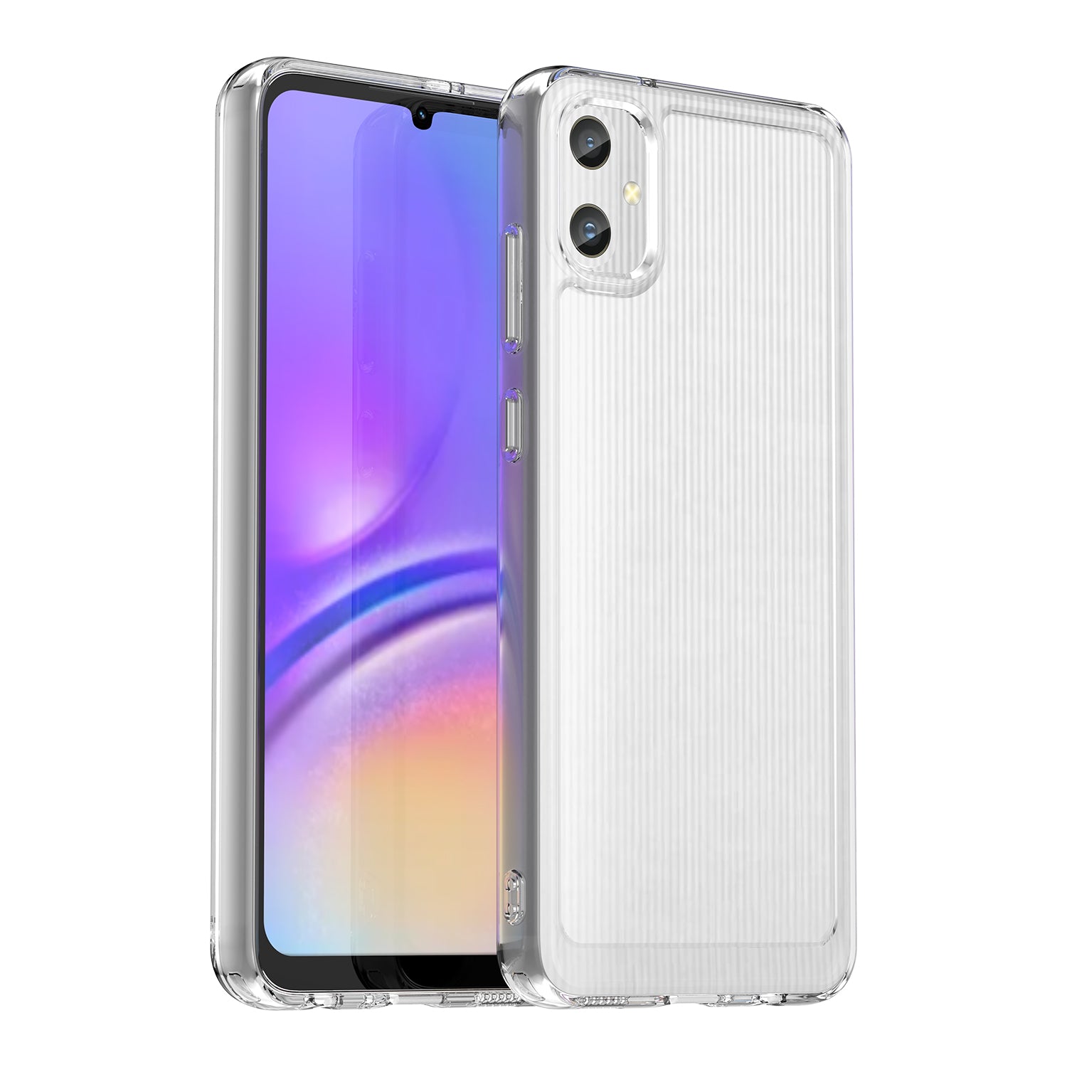 Samsung Galaxy A05 Clear Cover - Shockproof Candy Series Cover