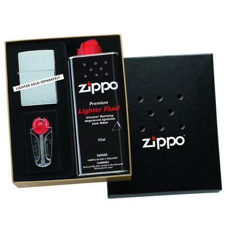 Zippo Reg Gift Kit - W/Fluid(Excludes Lighter)