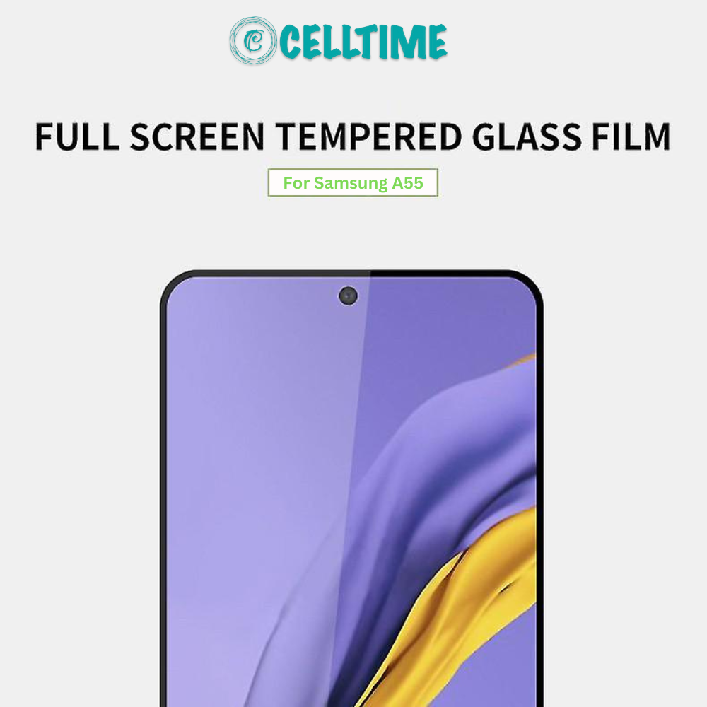 Samsung Galaxy A55 Tempered Glass Screen Protector