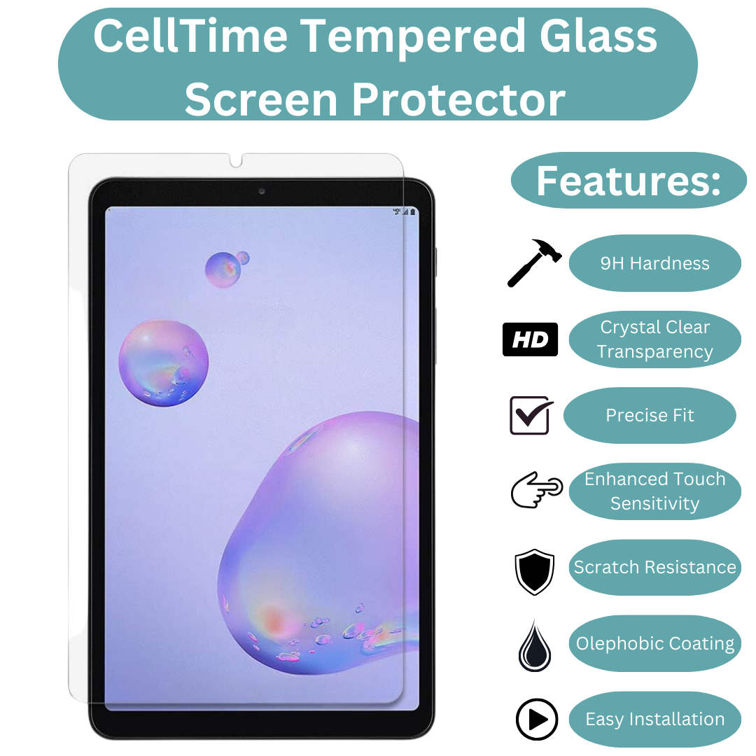 Samsung Galaxy Tab A9 (8.7") Tempered Glass Screen Guard