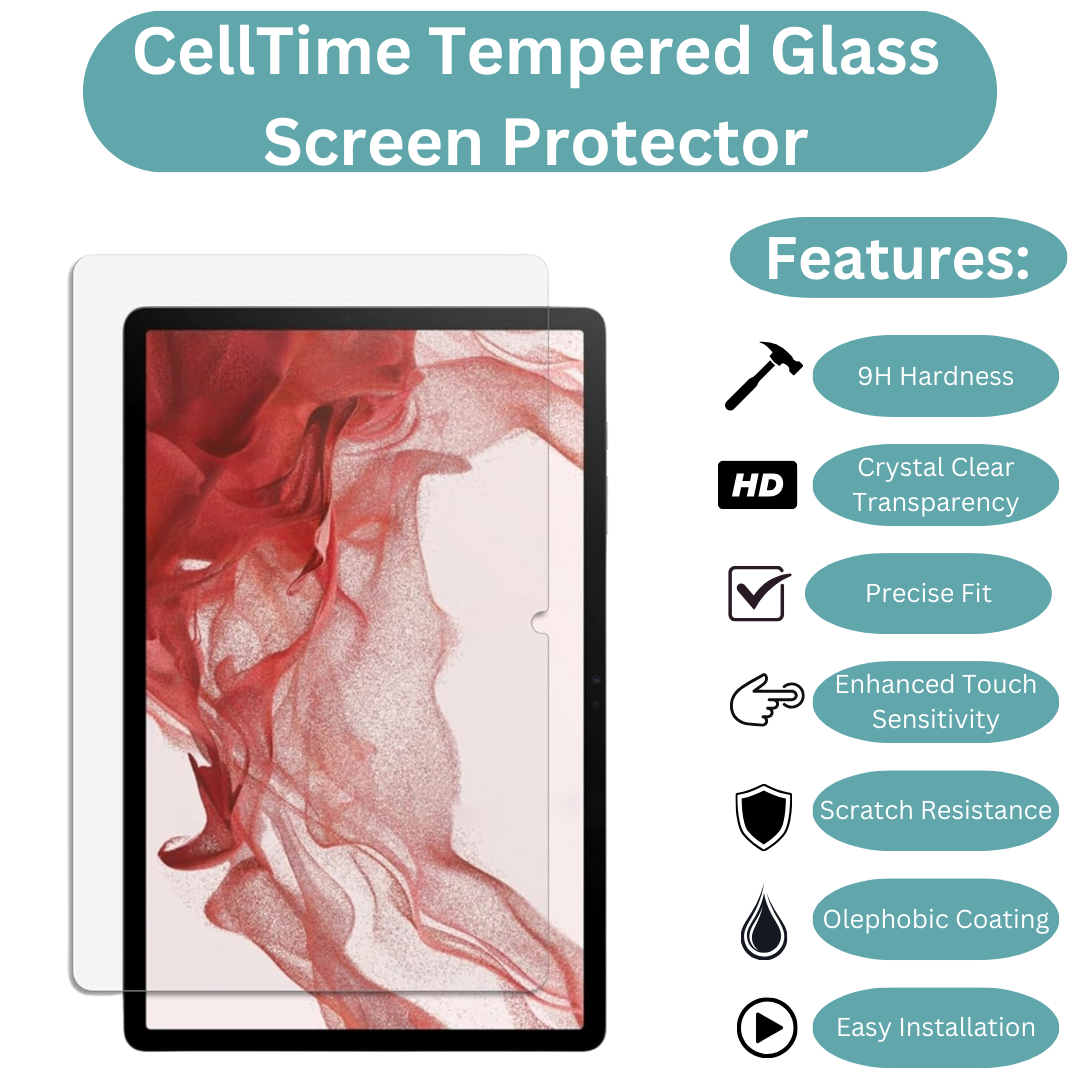 Samsung Galaxy Tab S9 FE (10.9") Tempered Glass Screen Guard