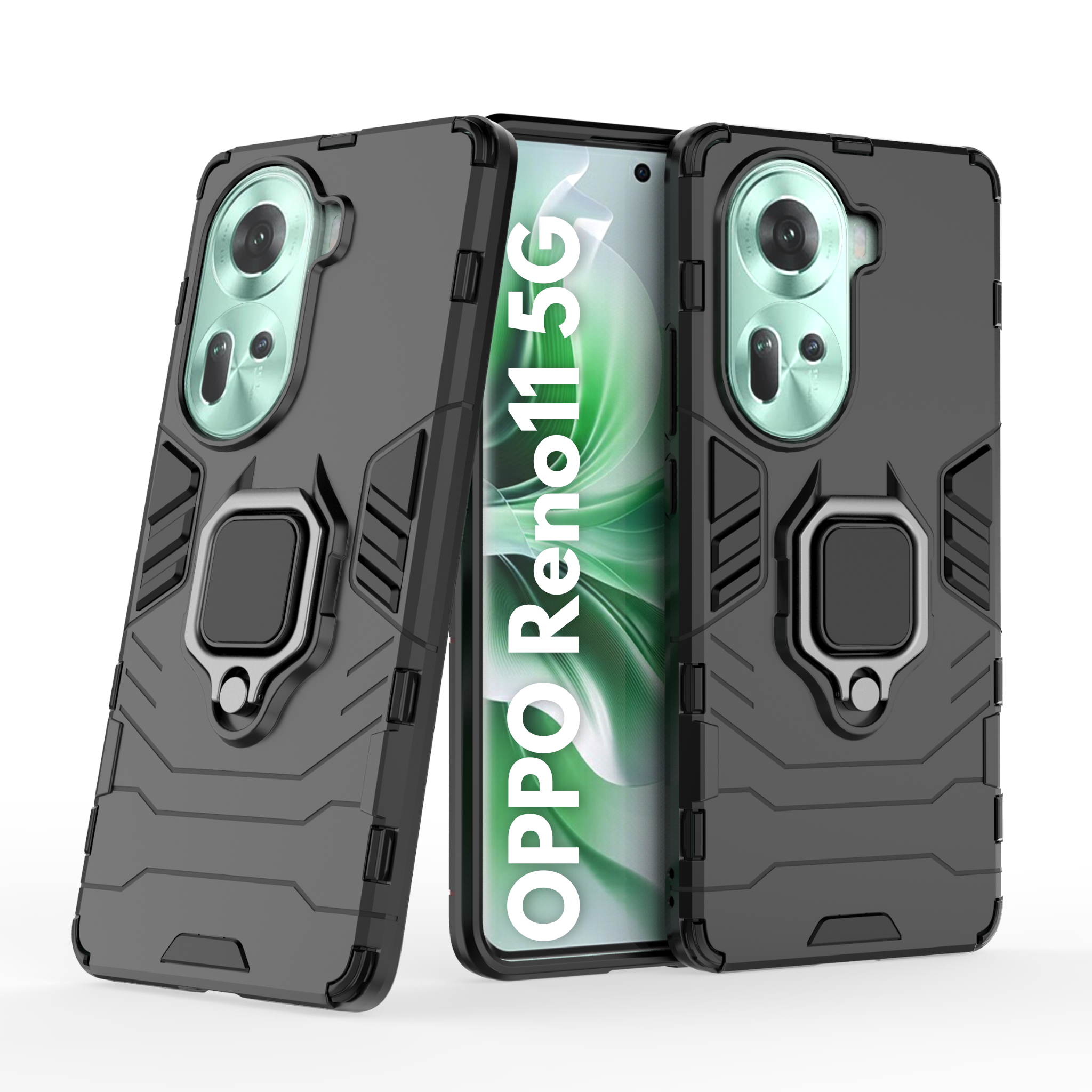Oppo Reno11 5G Black Panther Case Shockproof Cover