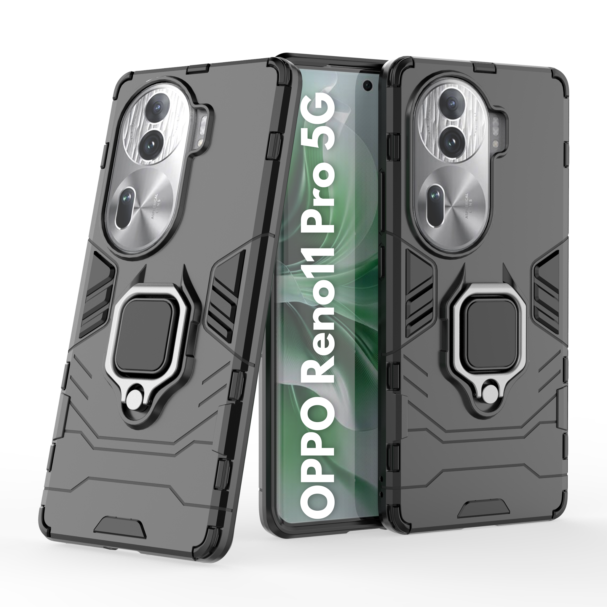 Oppo Reno11 Pro 5G Black Panther Case Shockproof Cover