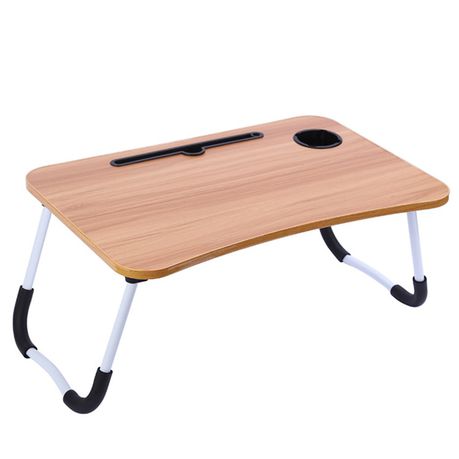 Portable Foldable Laptop Stand Desk for Bed & Sofa (Some Packagings May Be Damaged)