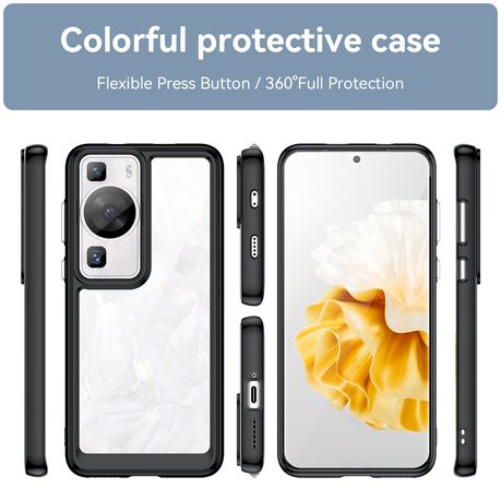 Huawei P60 / P60 Pro Shockproof Candy Clear Cover