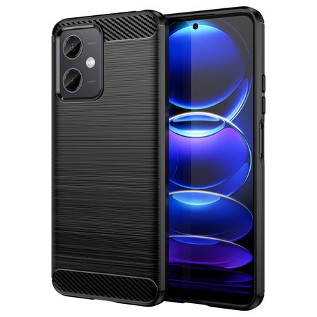 Redmi Note 12 Shockproof Carbon Fiber Design Cover