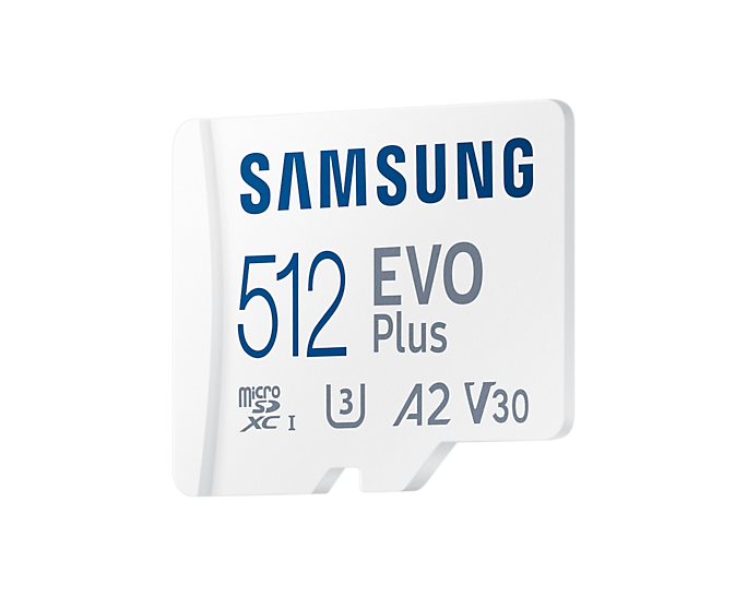 Samsung 512GB EVO Plus microSD Card