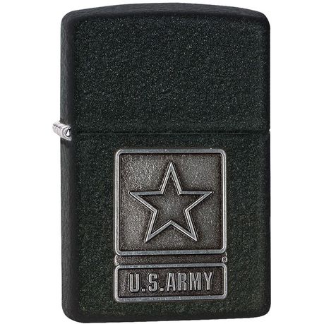 Zippo Lighter US Army Pewter Emblem