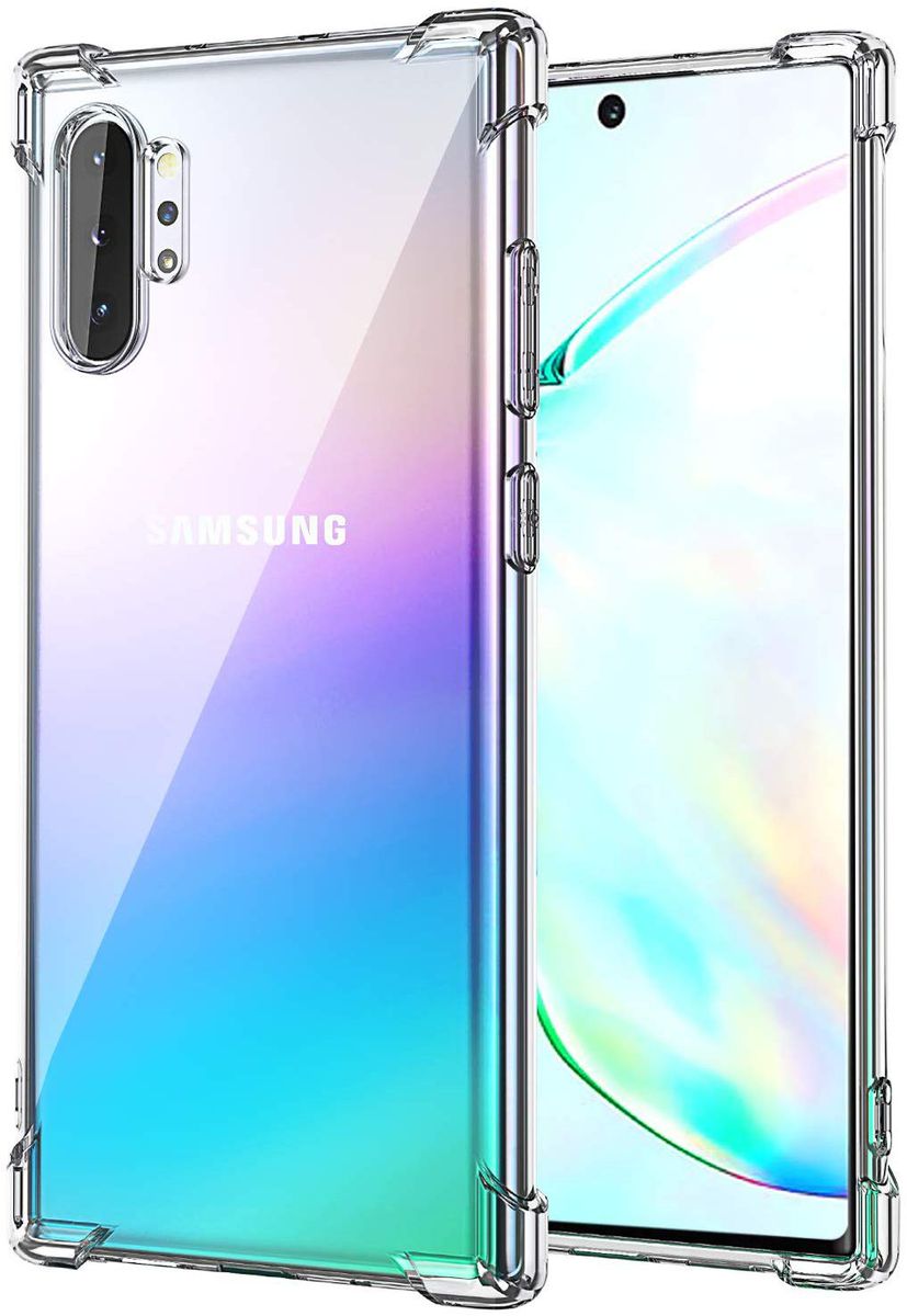 Samsung Galaxy Note 10 Plus Clear Shock Resistant Armor Cover