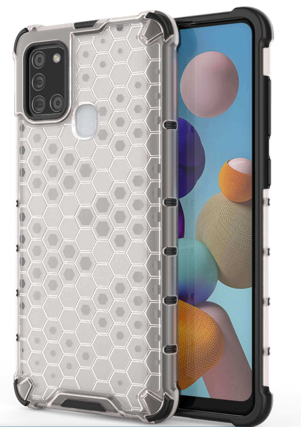 CellTime Galaxy A21s Shockproof Honeycomb Cover