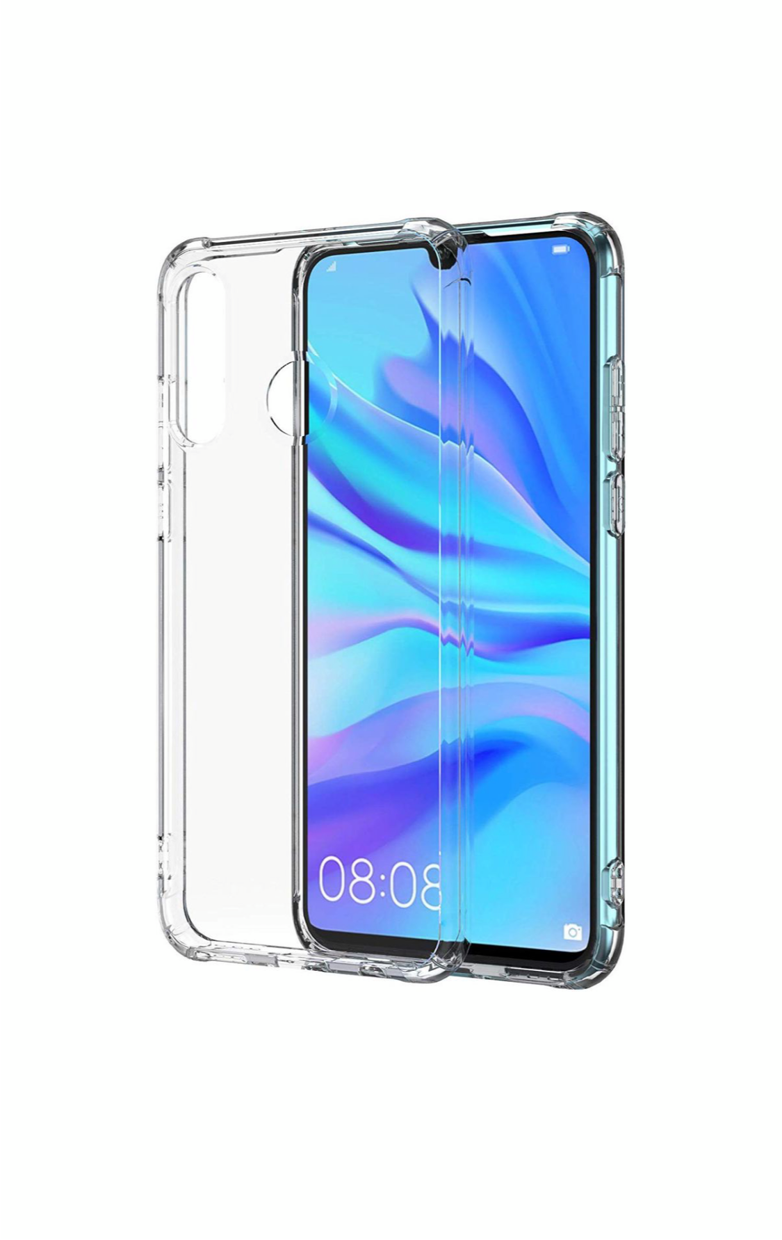 Huawei P30 Lite Clear Shock Resistant Armor Cover