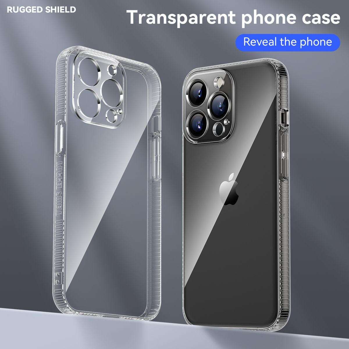 CellTime™ iPhone 13 Pro Shockproof Transparent Impact-Shell Cover