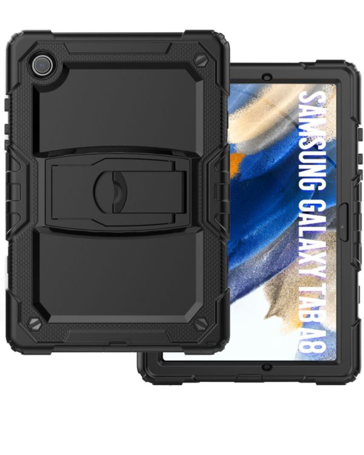 CellTime C-Stand Design Shockproof Rugged Cover for Galaxy Tab A8 (10.5inch)