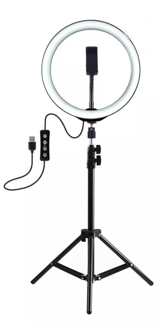 Selfie Ring Light 10” with Tripod Stand & Cellphone Holder