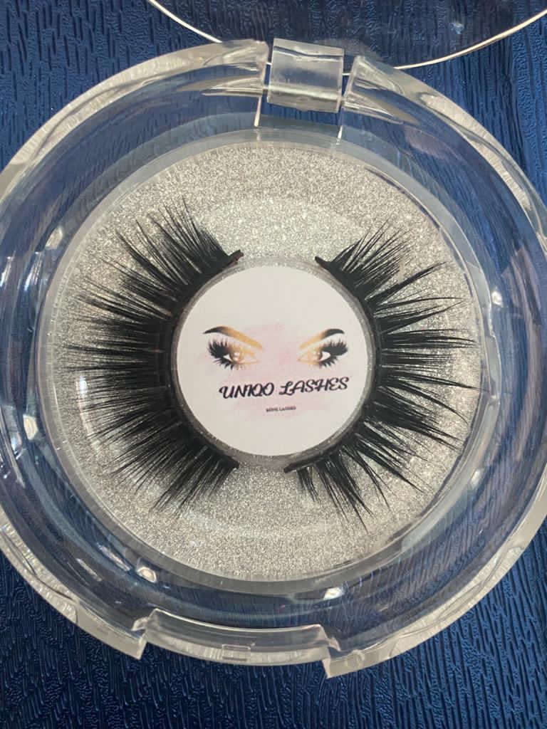 Uniqo 3D Mink Fur Eye Lashes - (3D-34)