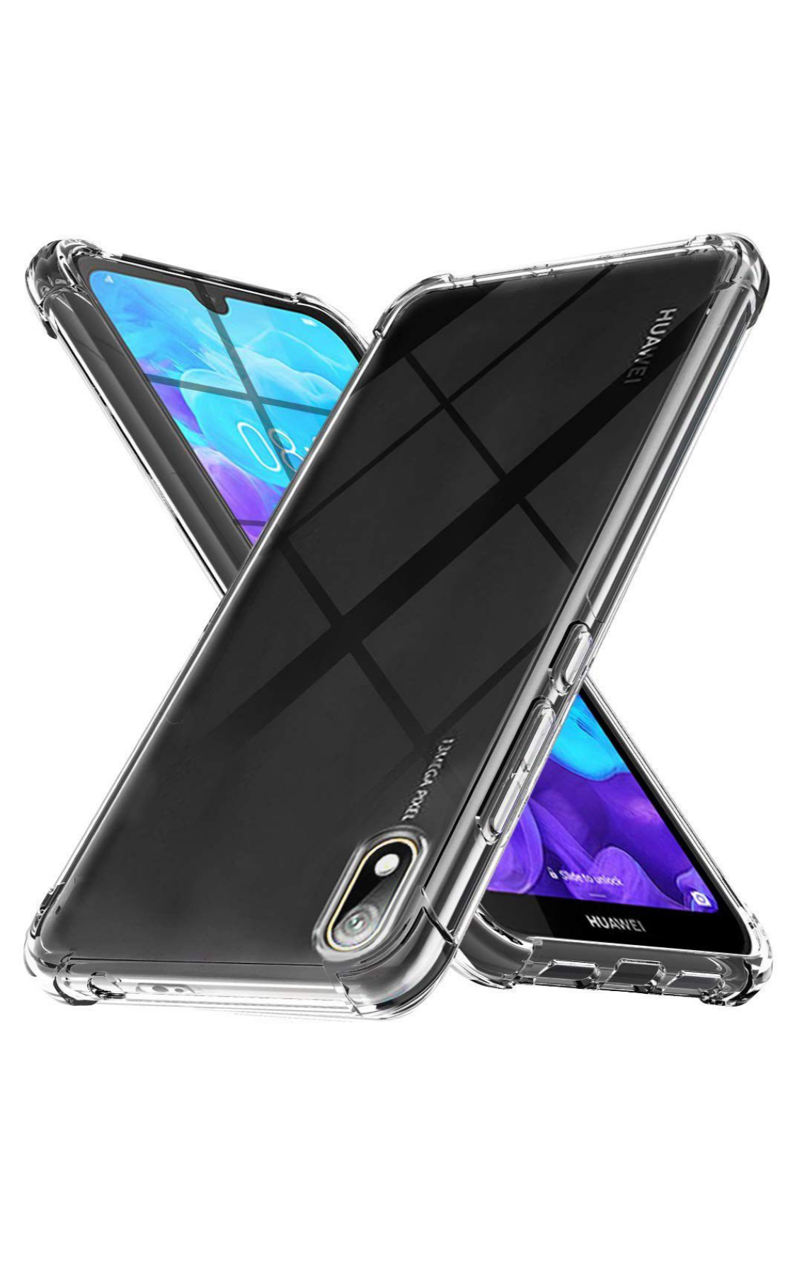 Huawei Y5 Lite 2018 Clear Shock Resistant Armor Cover