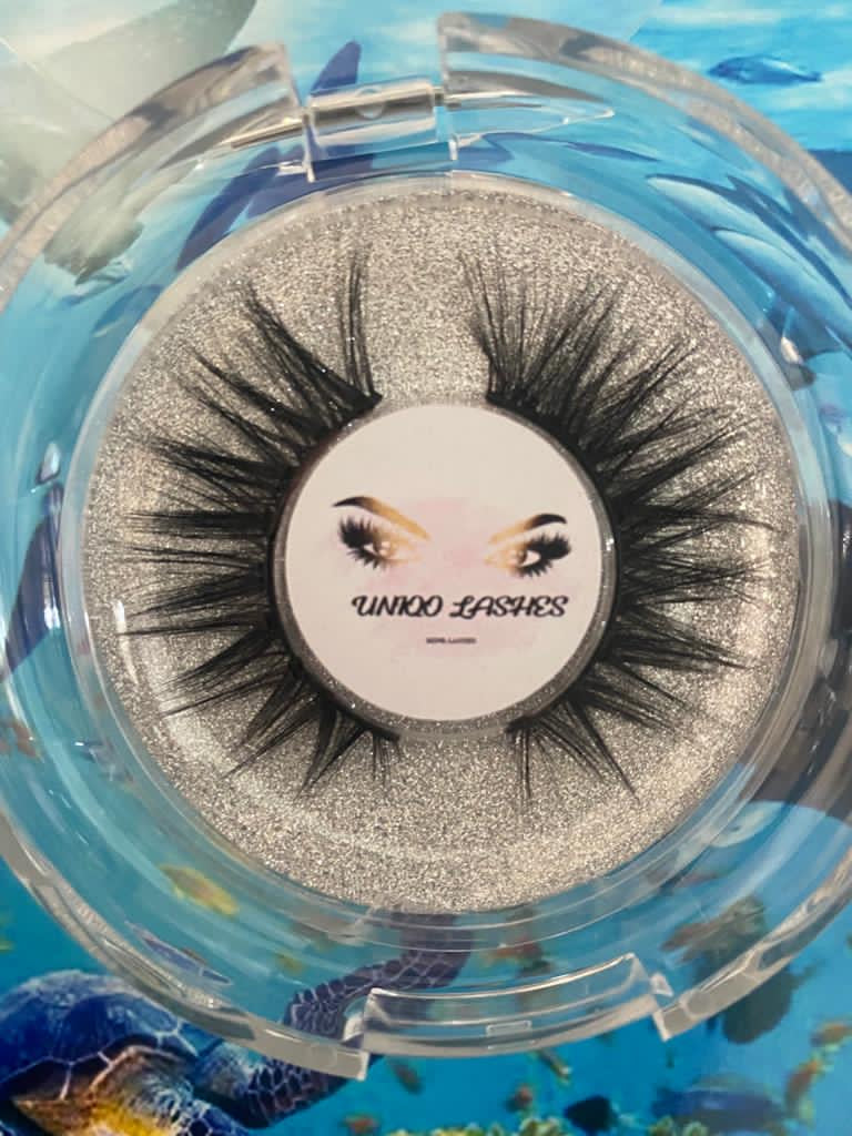 Uniqo 3D Mink Fur Eye Lashes - (3D-07)
