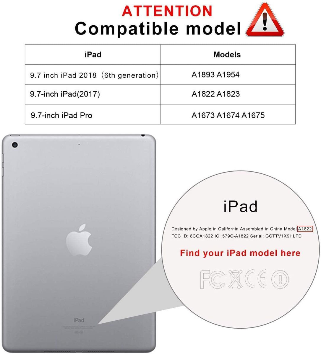 CellTime Tempered Glass Screen Guard for iPad 6th Gen / Pro / Air 2 (9.7")