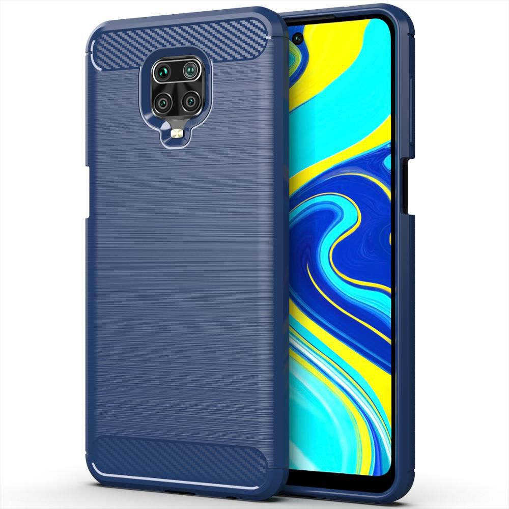 CellTime™ Xiaomi Redmi Note 9s / Pro Shockproof Carbon Fiber Design Cover