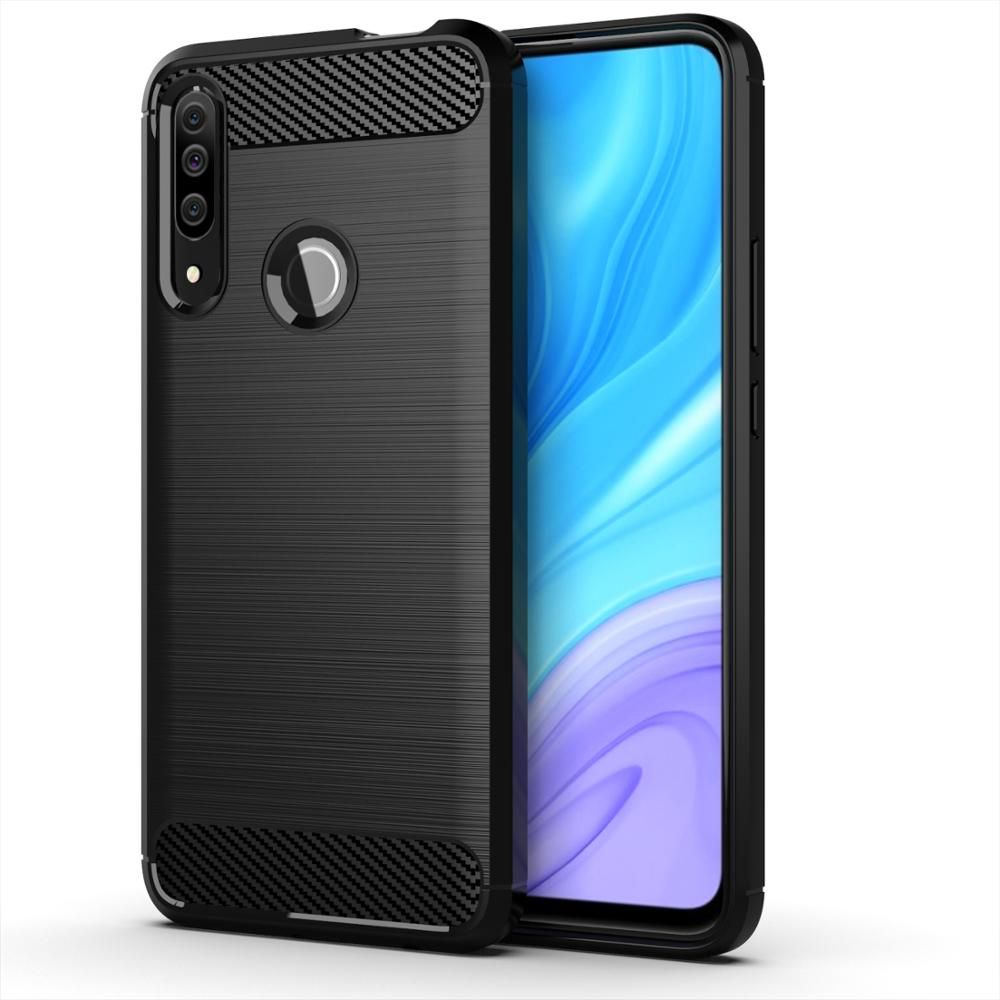 CellTime™ Huawei Y9 Prime 2019 Shockproof Carbon Fiber Design Cover