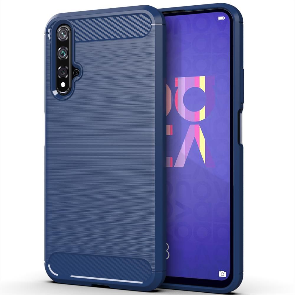 CellTime™ Huawei Nova 5T Shockproof Carbon Fiber Design Cover