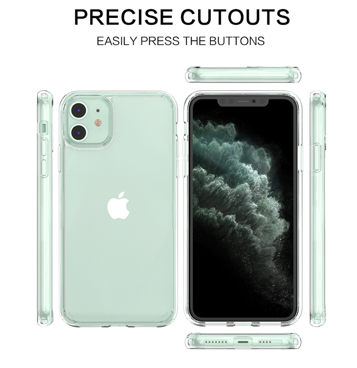 CellTime™ iPhone 12 / iPhone 12 Pro Shockproof Clear Cover