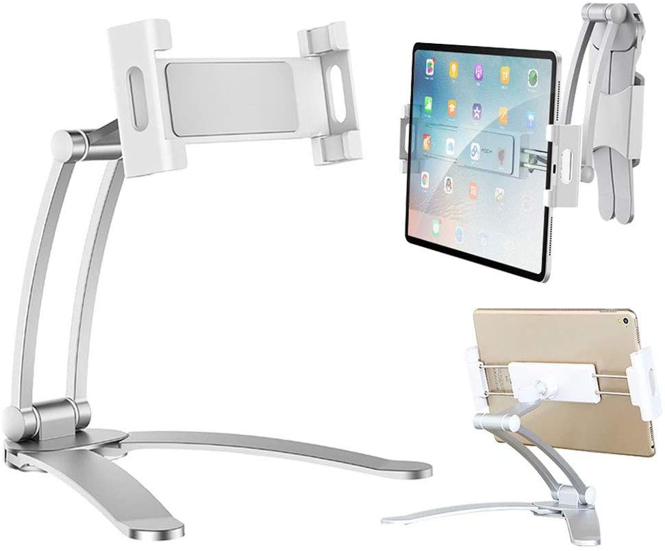 Lazy Mount Adjustable Aluminium Multi-Angle Foldable Tablet Stand