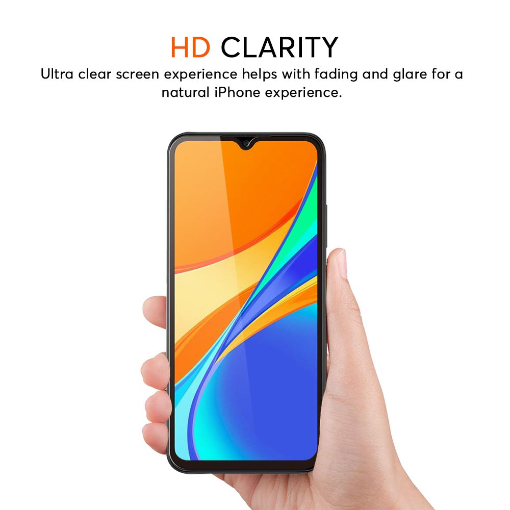 CellTime™ Full Tempered Glass Screen Guard for Xiaomi Redmi 9A