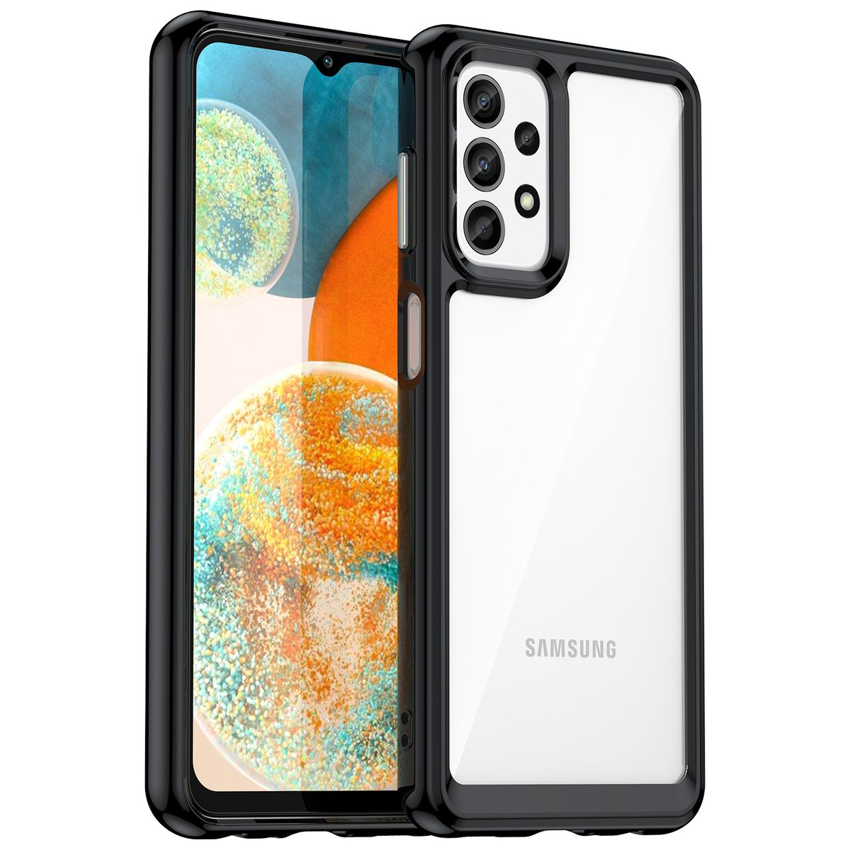 Galaxy A23 Shockproof Candy Clear Cover