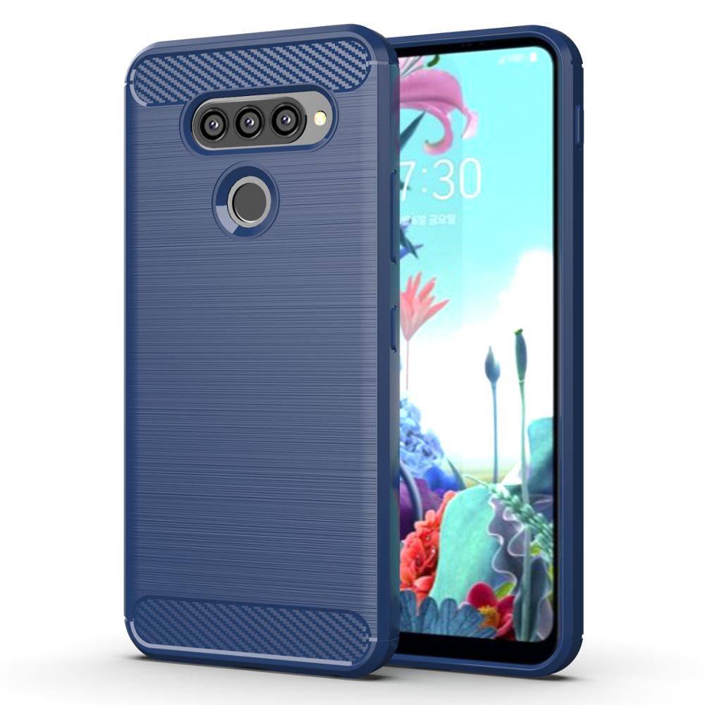 CellTime LG V50 ThinQ Shockproof Carbon Fiber Design Cover