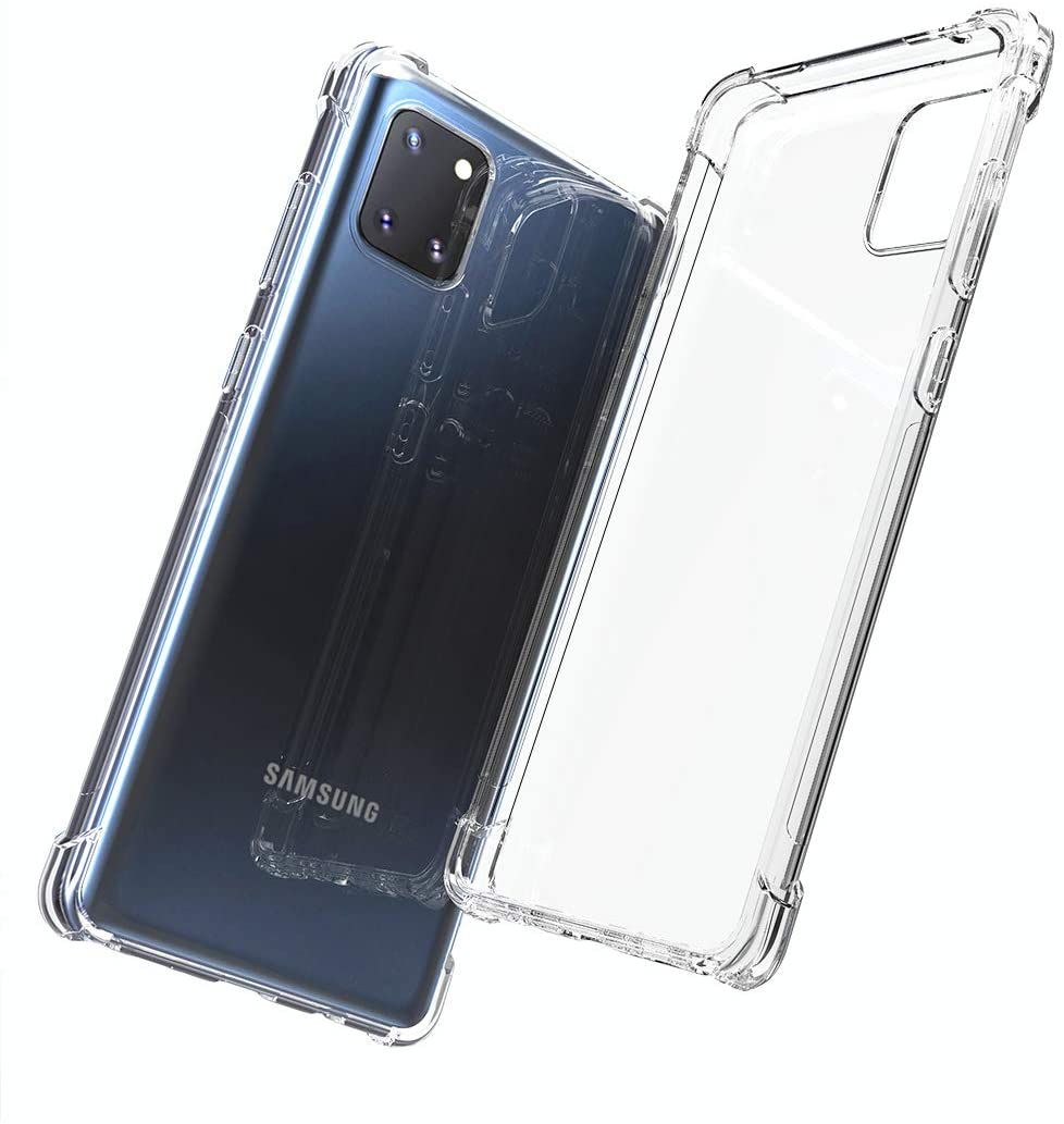 Samsung Galaxy Note 10 Lite Clear Shock Resistant Armor Cover