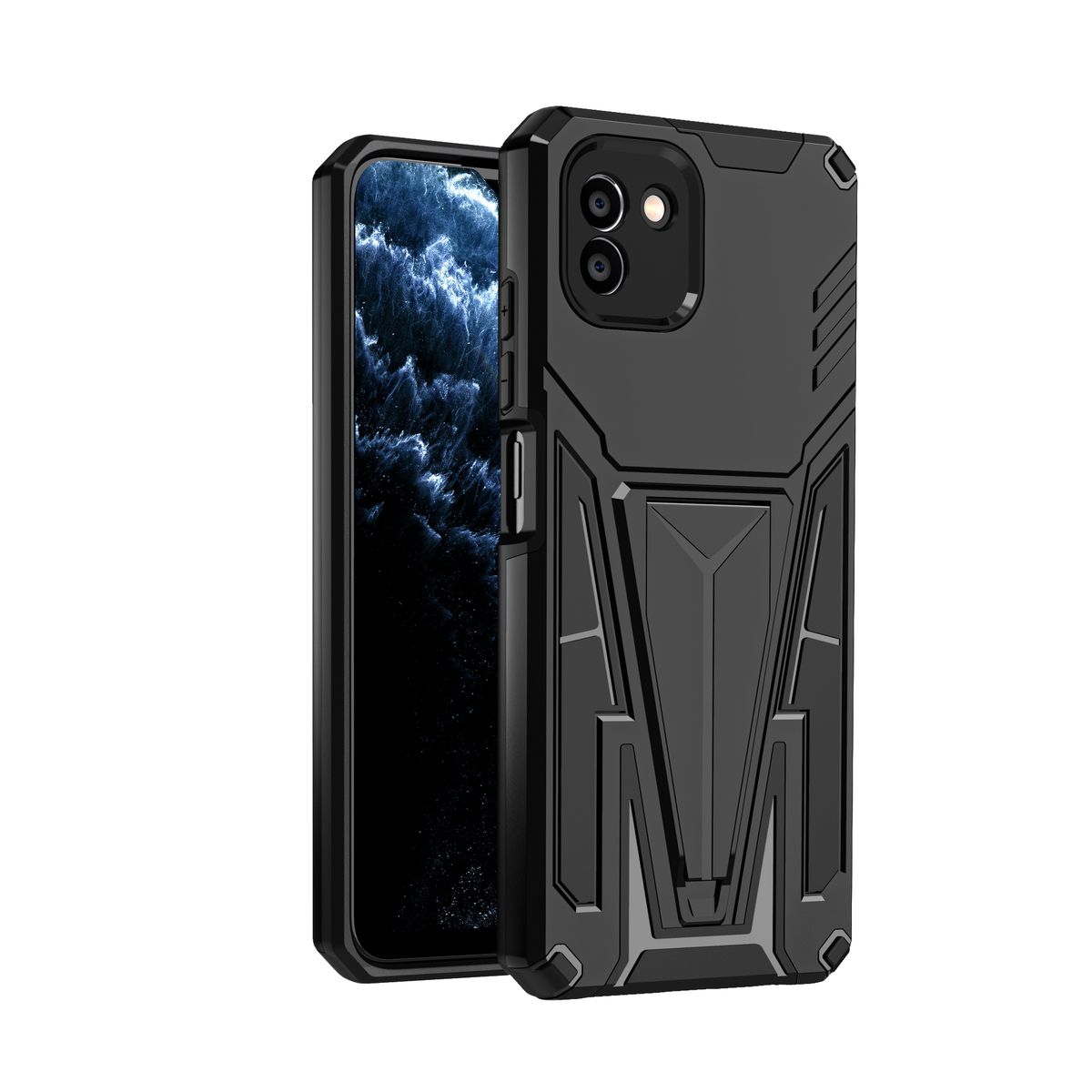 V-Armor Shockproof Kickstand Cover For Galaxy A03