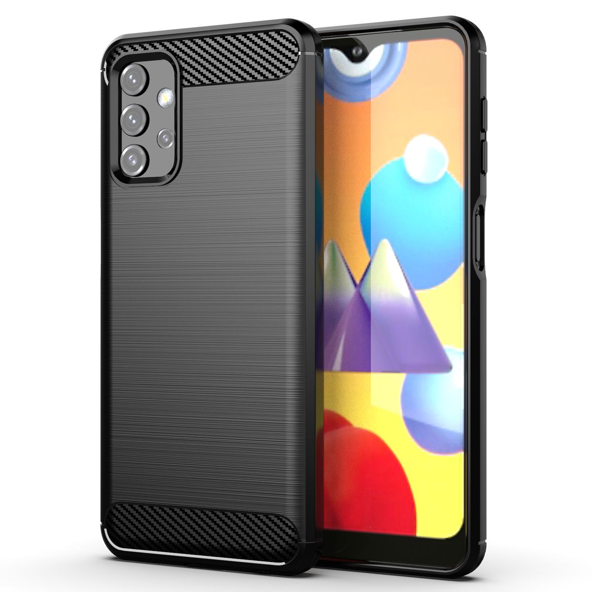 CellTime™ Galaxy A32 5G Shockproof Carbon Fiber Design Cover