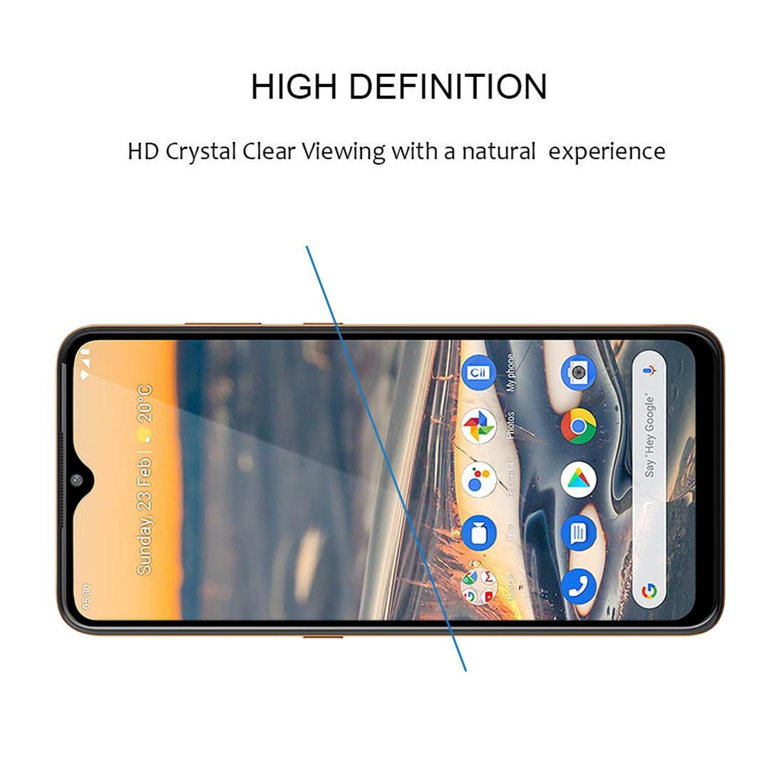 CellTime™ Full Tempered Glass Screen Guard for Nokia 5.3