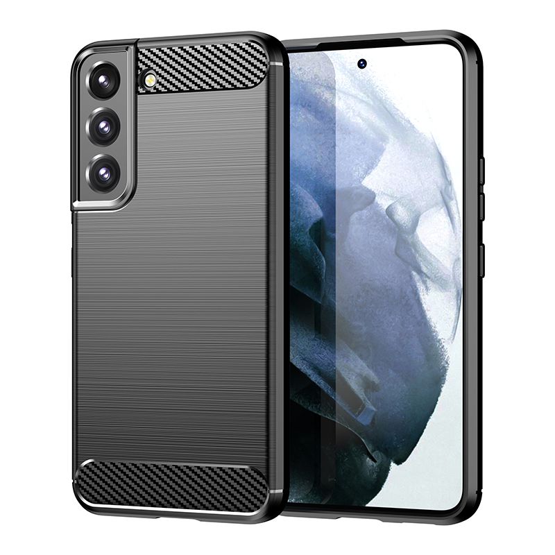 CellTime Galaxy S22 Shockproof Carbon Fiber Design Cover