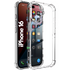 iPhone 16 Clear Shock Resistant Case Armor Cover