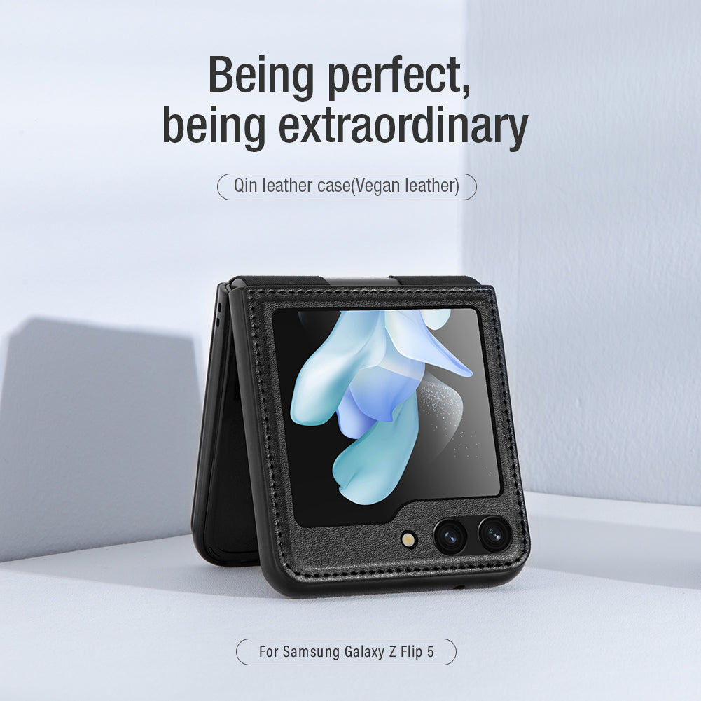Nillkin Qin Leather Case for Samsung Galaxy Z Flip 5 5G