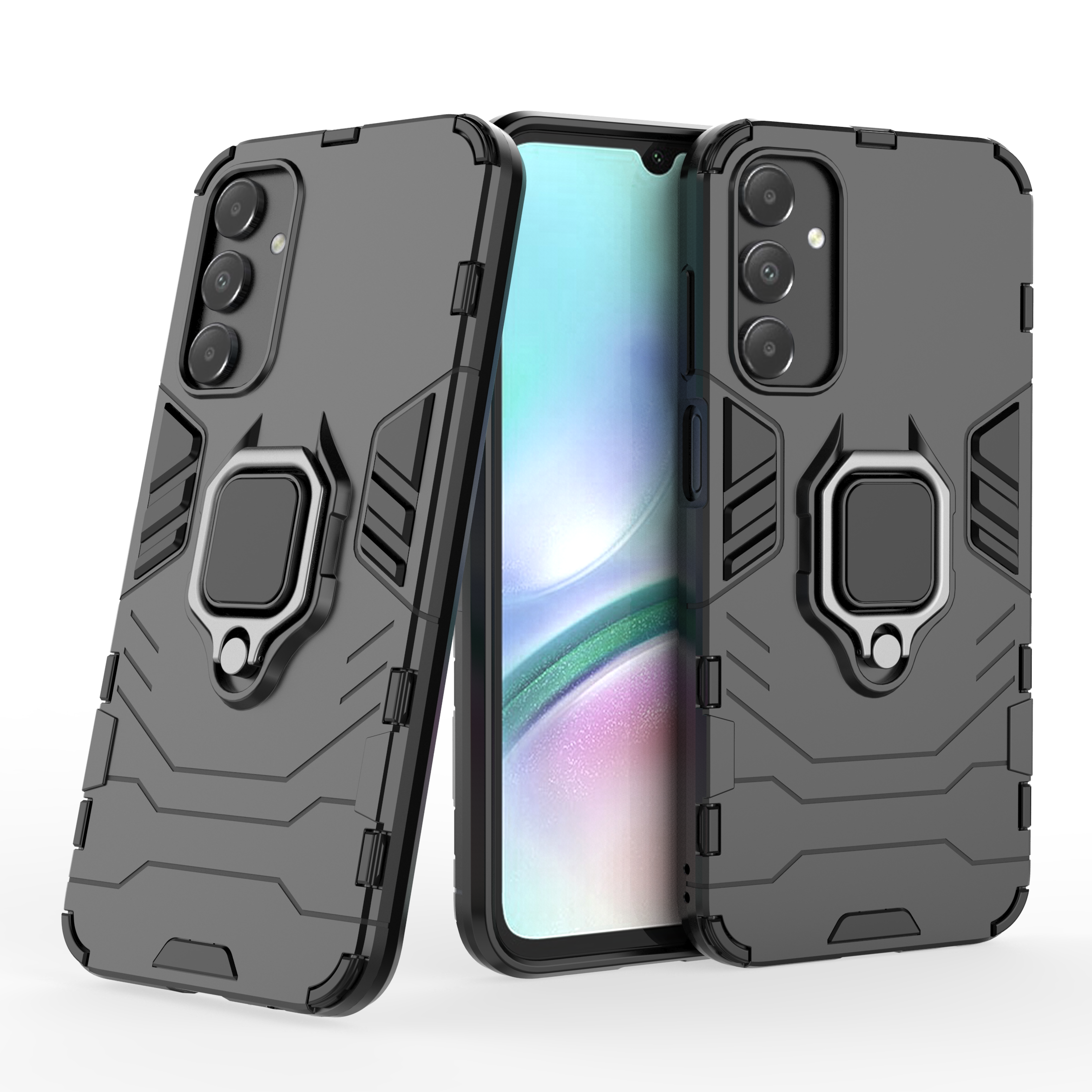 Samsung Galaxy A15 Black Panther Case Shockproof Cover
