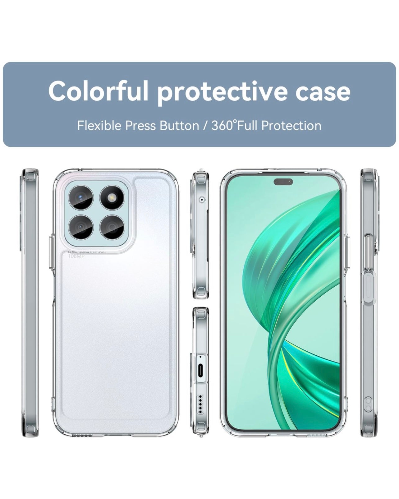 Honor X8b Shockproof Candy Series Cover