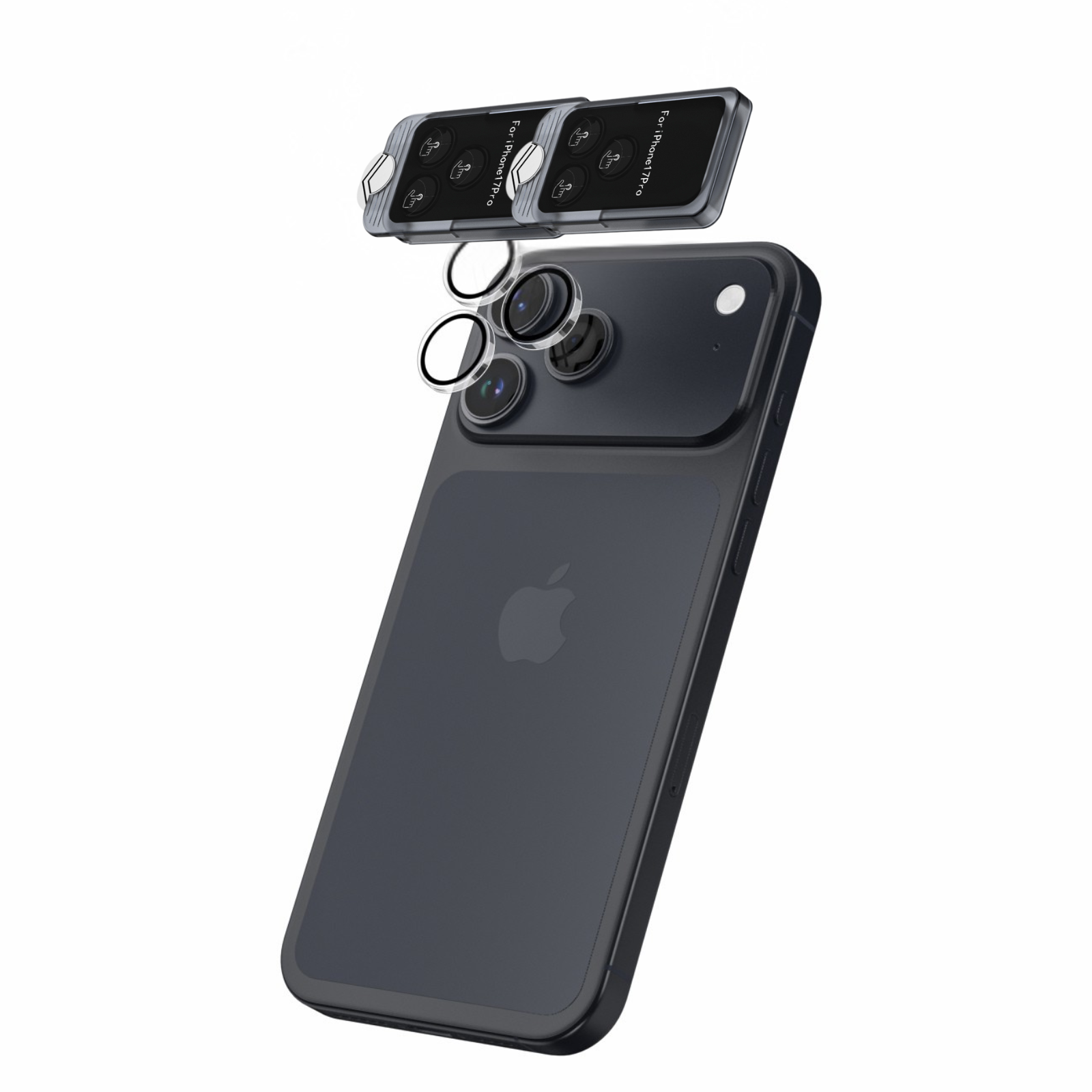 CellTime EasyFit Camera Lens Protector for iPhone 17 Pro-2 Pack