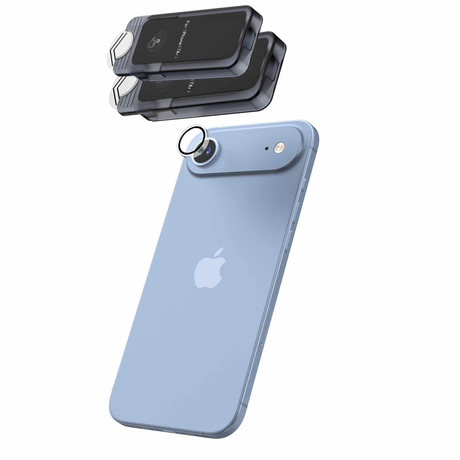 CellTime EasyFit Camera Lens Protector for iPhone 17 Air - 2 Pack