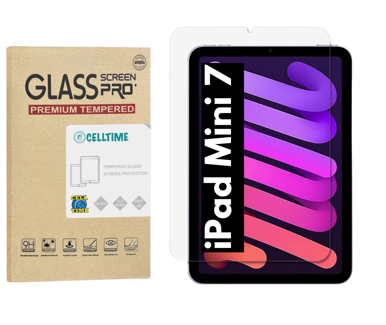 iPad Mini 7 (8.3") (A17 Pro) Tempered Glass Screen Guard