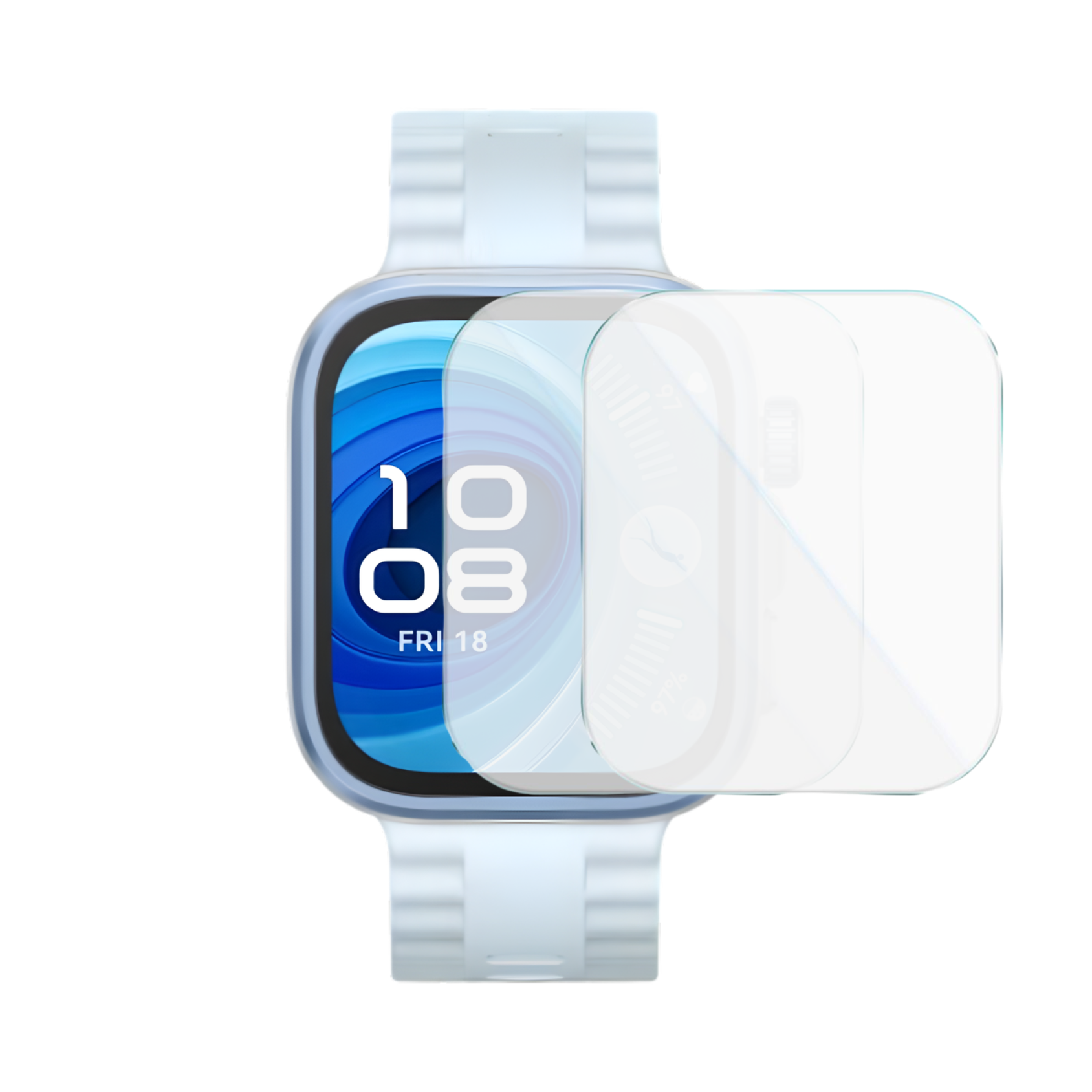 CellTime Screen Guard for Huawei Watch Fit 4 Pro - 2 Pack