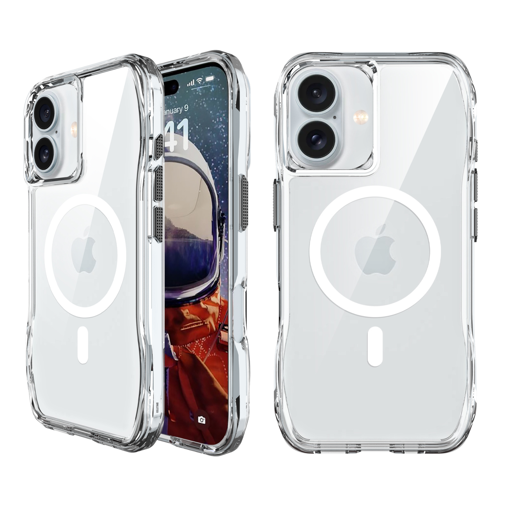CellTime Case for iPhone 17 Octagon Shockproof MagSafe Cover