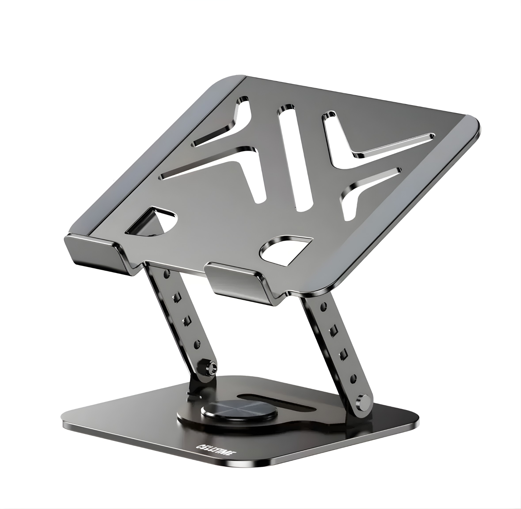 CellTime Ergonomic 360 Rotatable Height & Angle Adjustable Laptop Stand