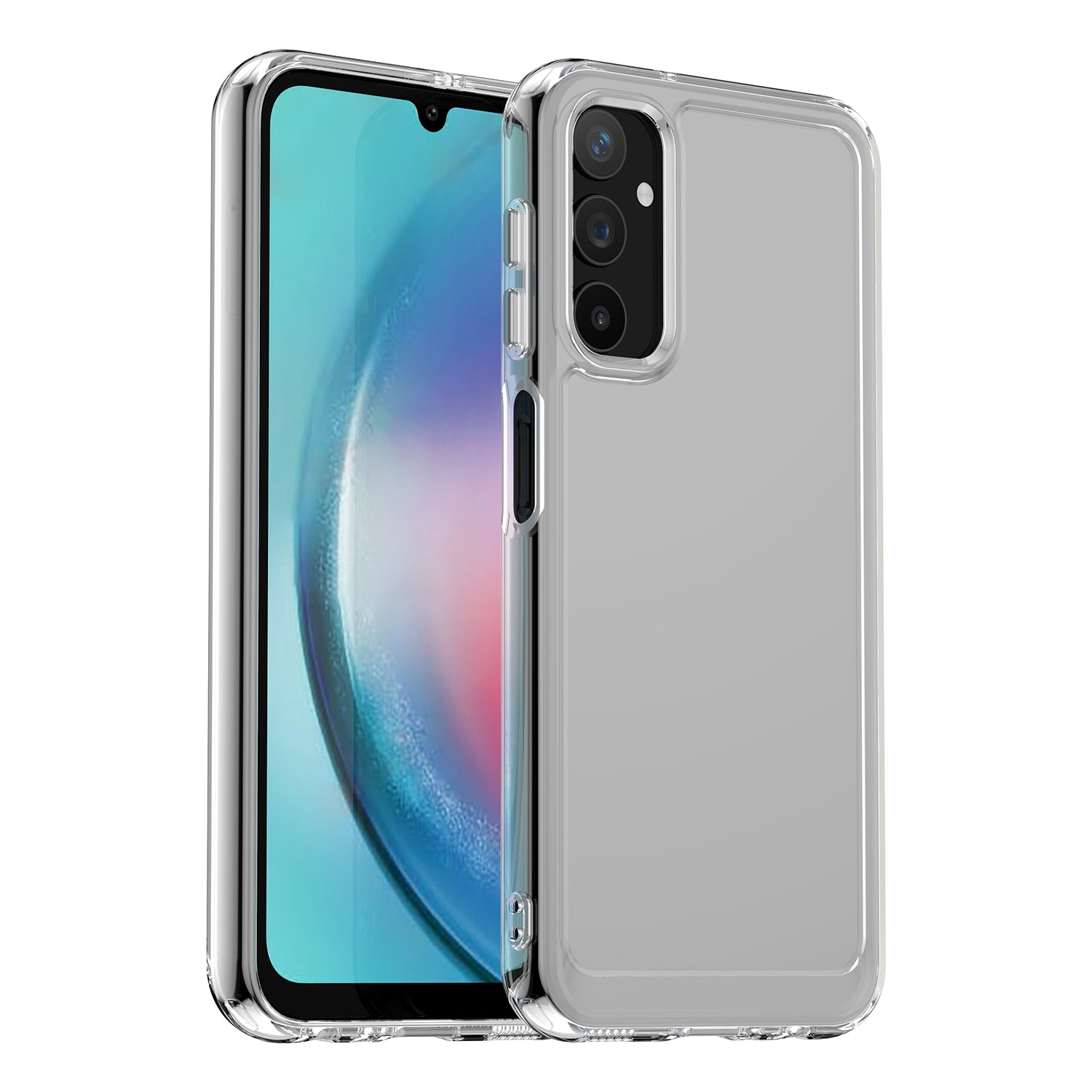 Samsung Galaxy A25 Clear Cover - Shockproof Candy Series Cover