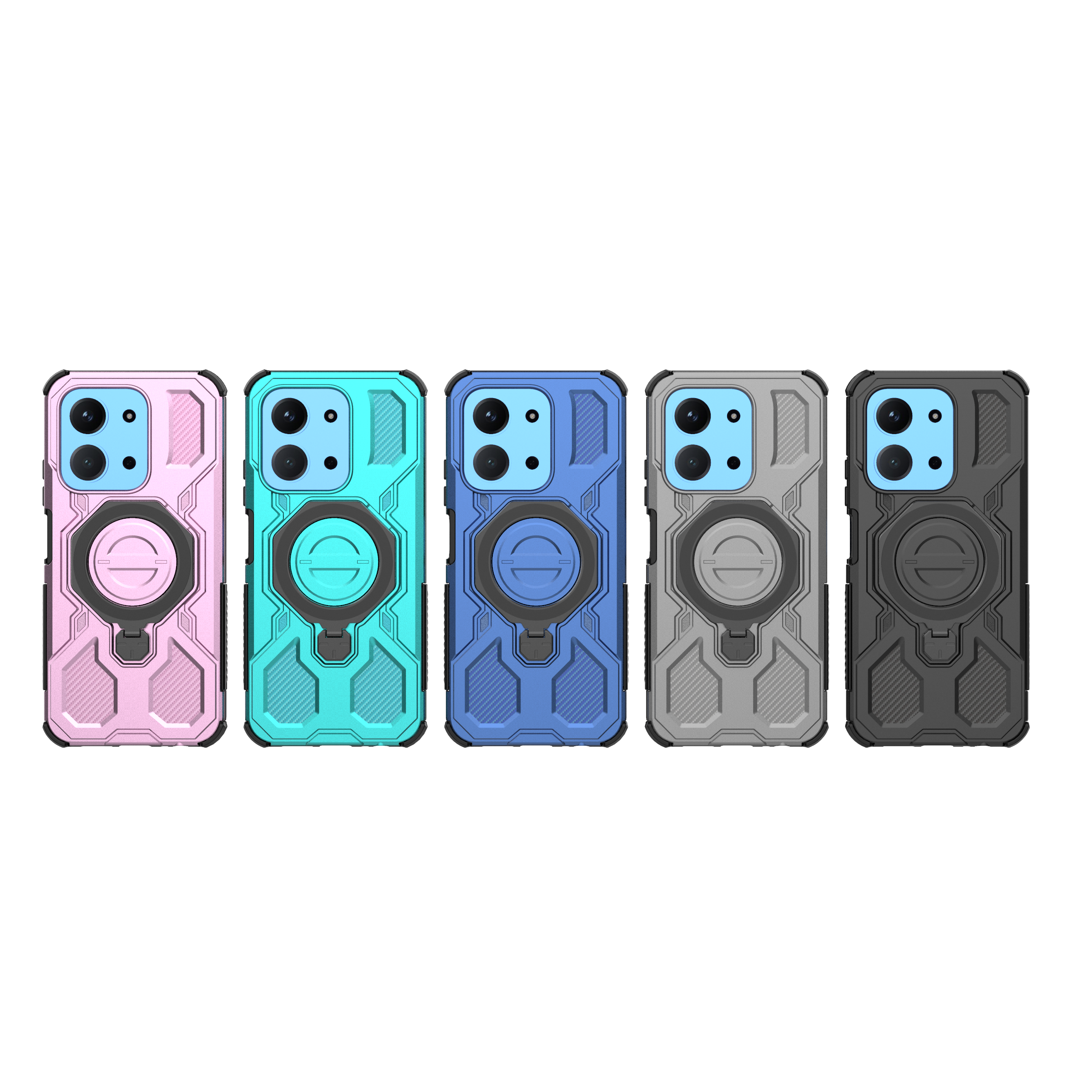 CellTime Case for Redmi 15C Titan Stand Shockproof Cover