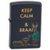 Zippo Lighter Springbok Braai Design 2