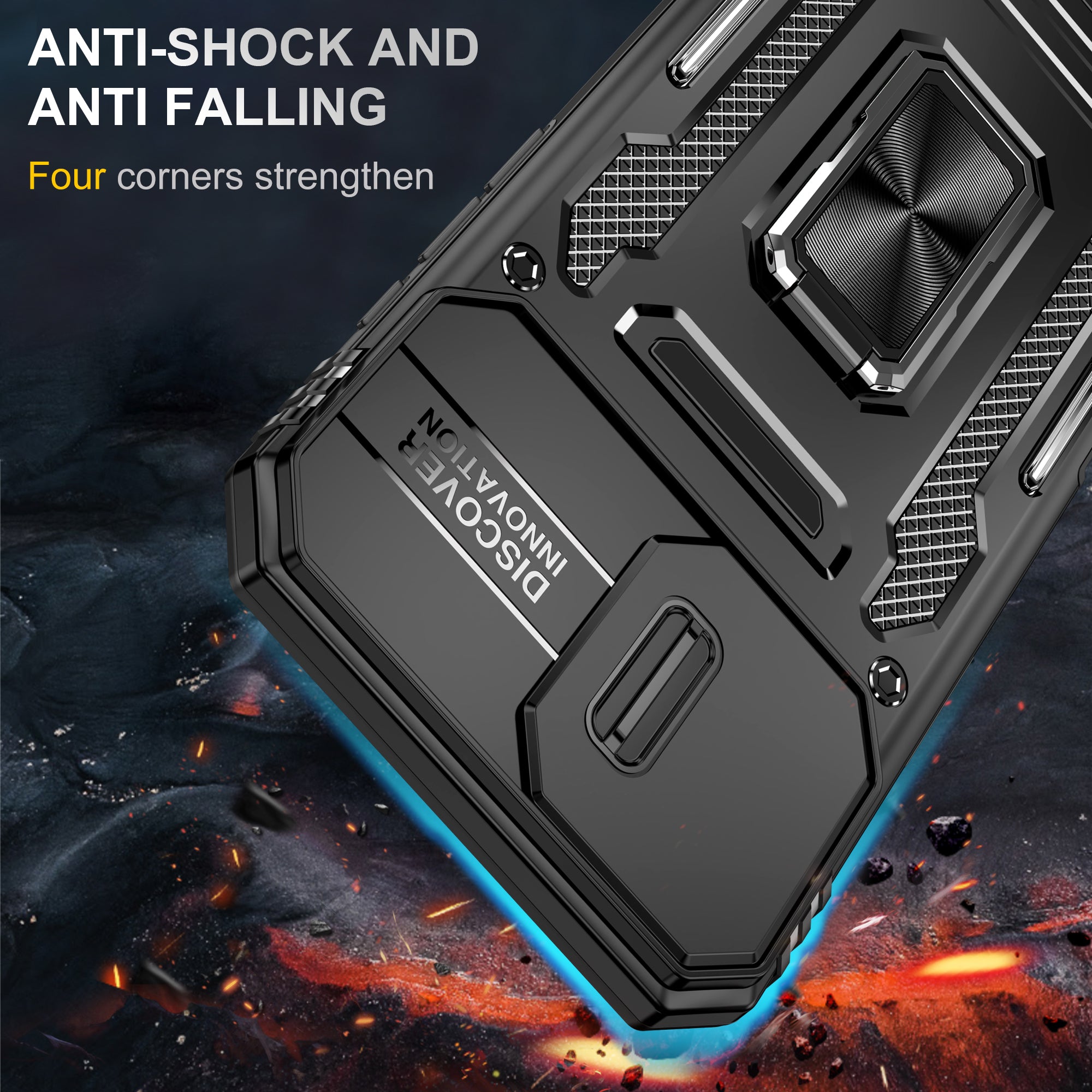 Kejiang Camshield Cover for iPhone 16 / 16 Plus Shockproof Case