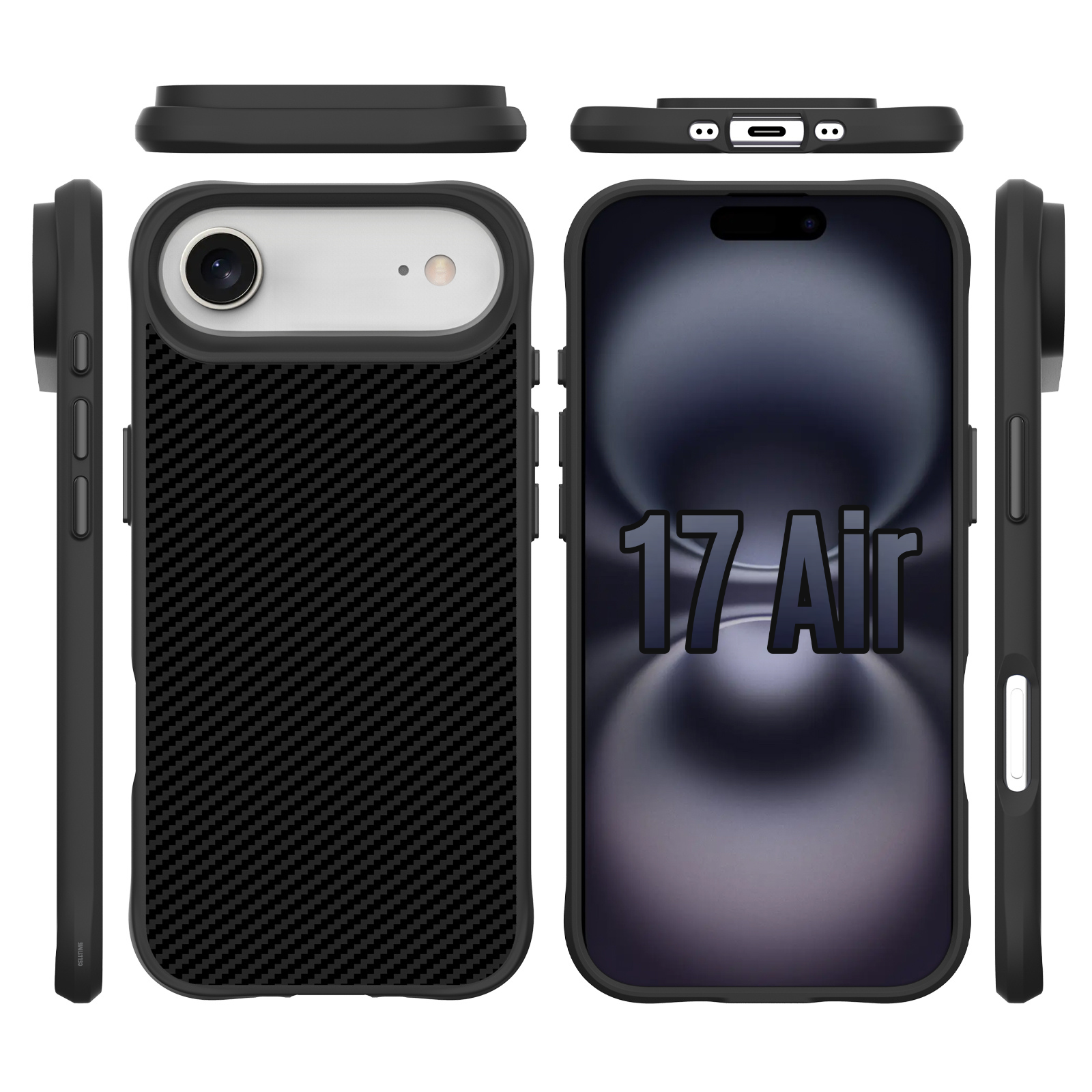 CellTime Case for iPhone 17 Air Combat X Shockproof Cover